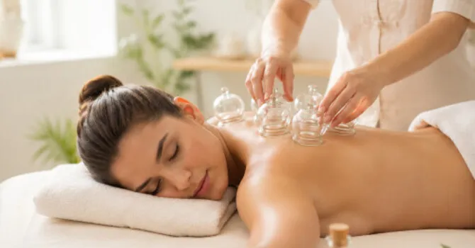Cupping Therapy at Dolphin Dive, London Ontario