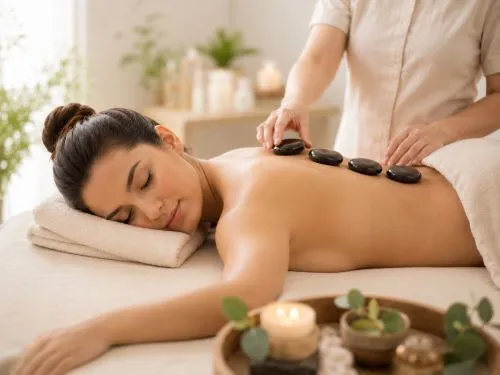 Hot Stone Massage at Dolphin Dive, London Ontario